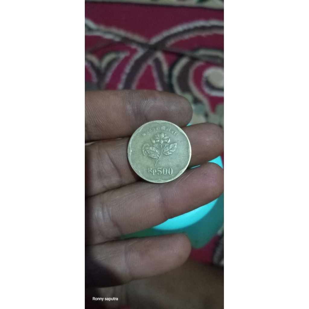 uang koin 500 melati