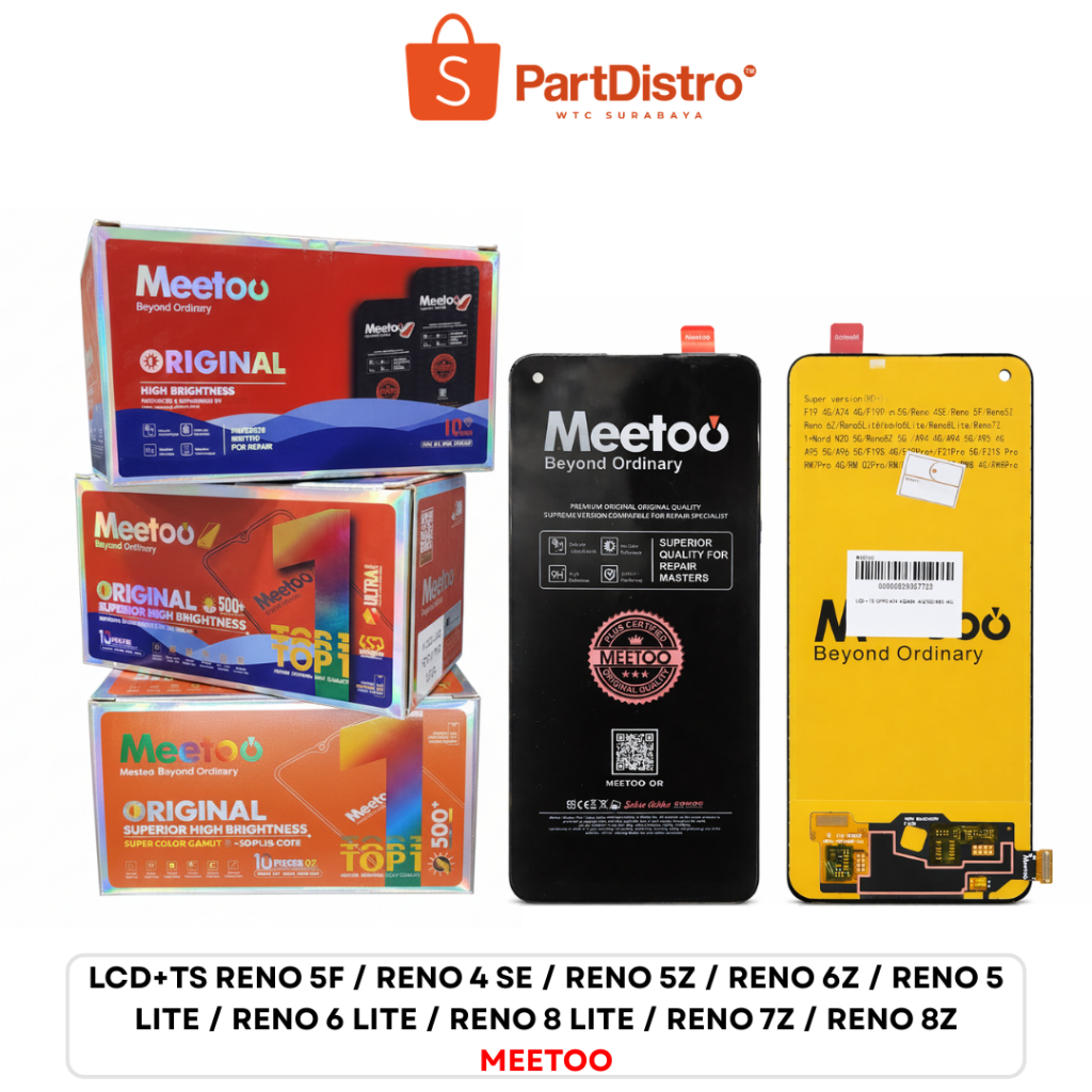 LCD+TS RENO 5F / RENO 4 SE / RENO 5Z / RENO 6Z / RENO 5 LITE / RENO 6 LITE / RENO 8 LITE / RENO 7Z /