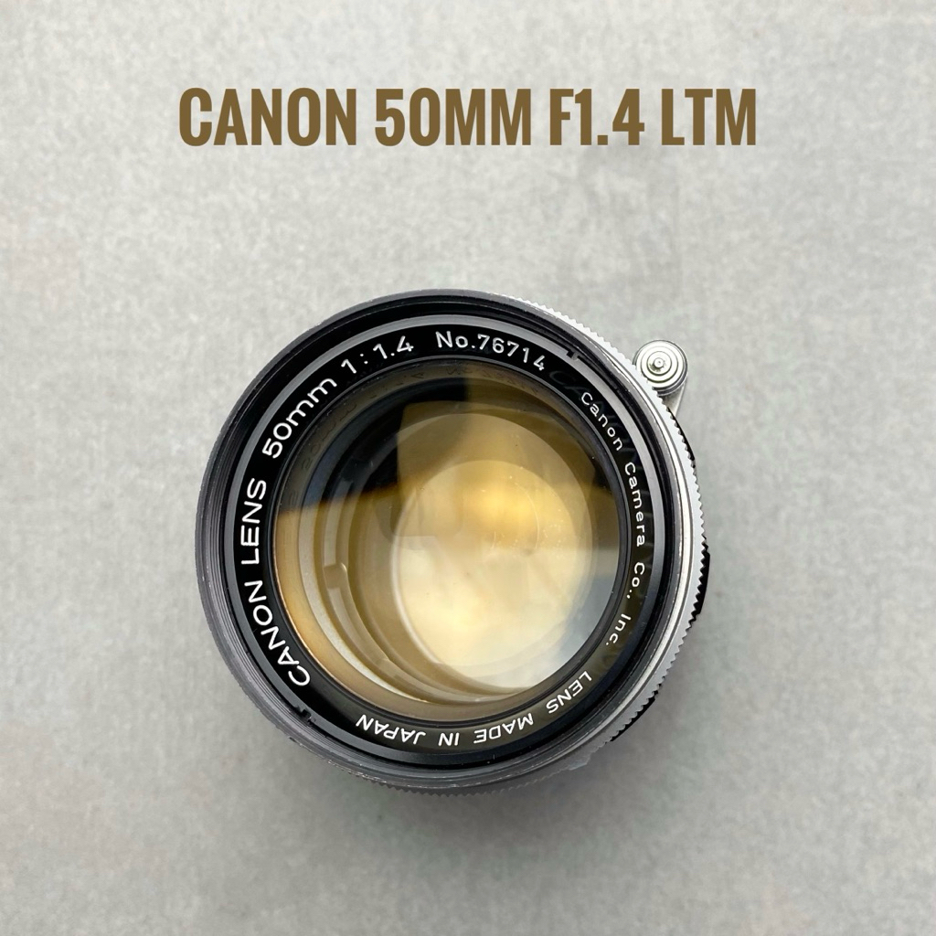 Canon 50mm f1.4 LTM mount m39 Super Flare Swirly Bokeh