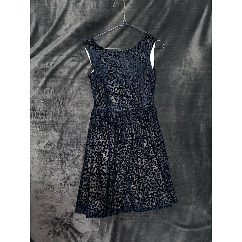 Zara | Leopard Backless Dress