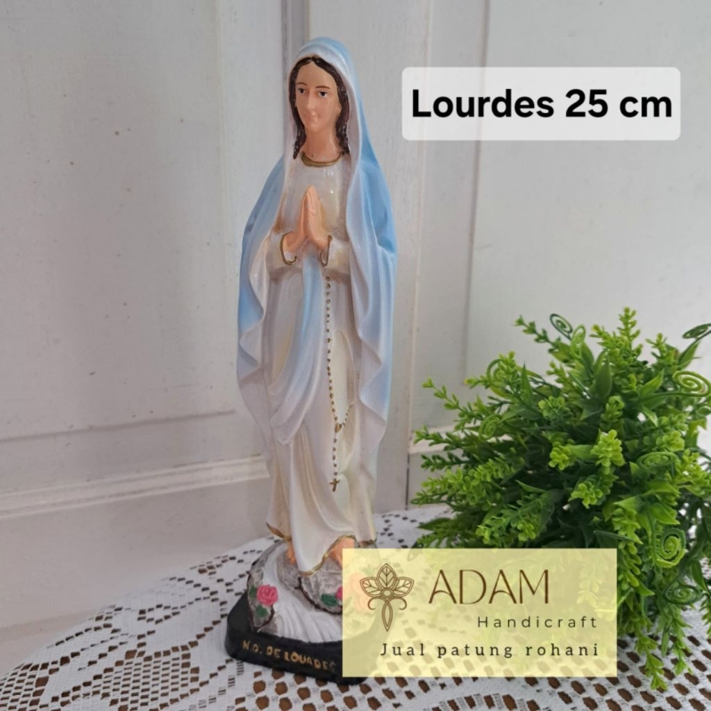 Patung Maria Lourdes 25 cm