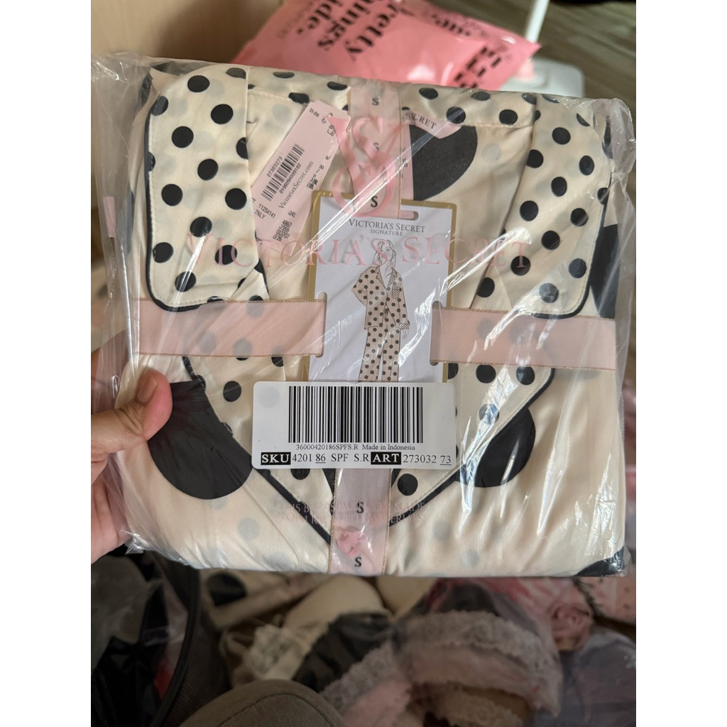 Victoria’s Secret Glazed Satin Long Pajamas