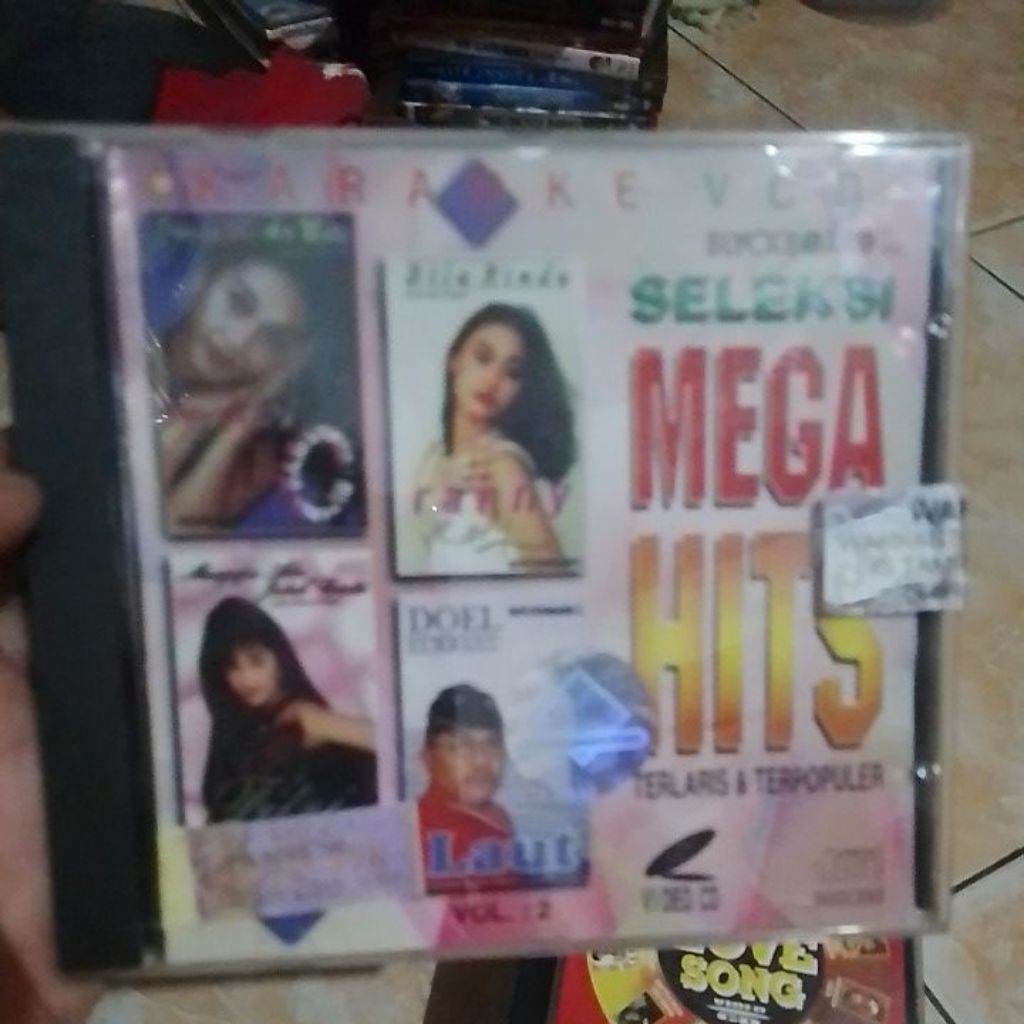 VCD karaoke mega HIT'S