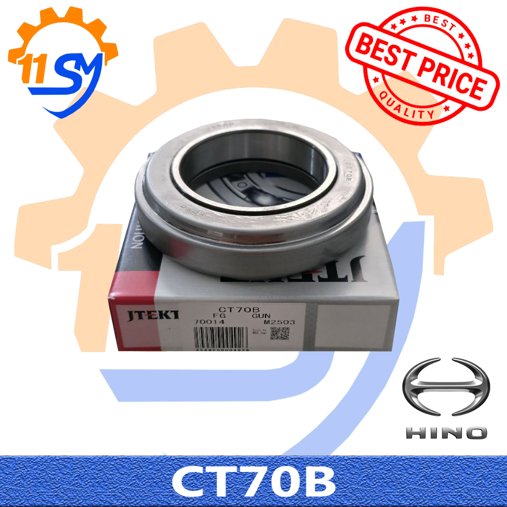RELEASE BEARING CLUTCH CT70B HINO 500 FM260 FM280 FG235 RKZ RK8J R260 RM280 RN280 RK280 BEARING DEKL