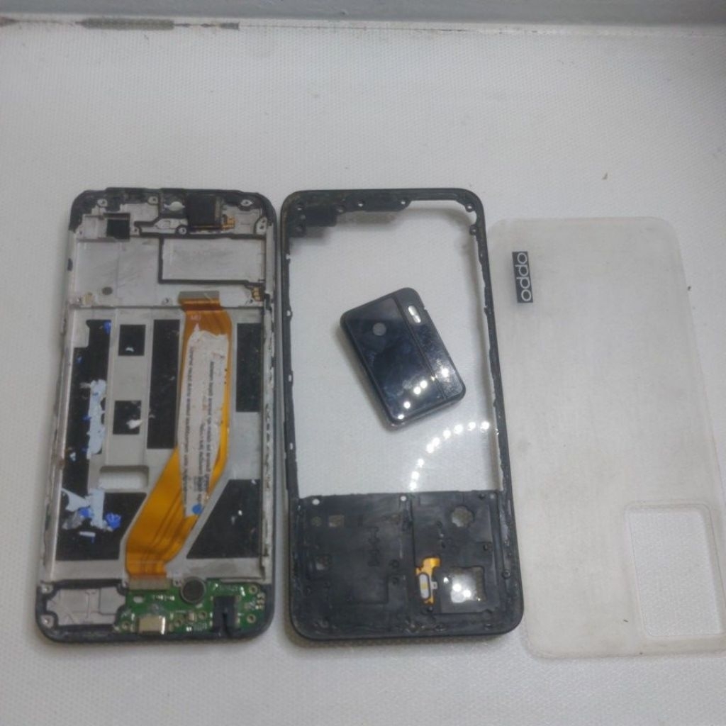 FRAME BEZEL OPPO A77S ORI COPOTAN
