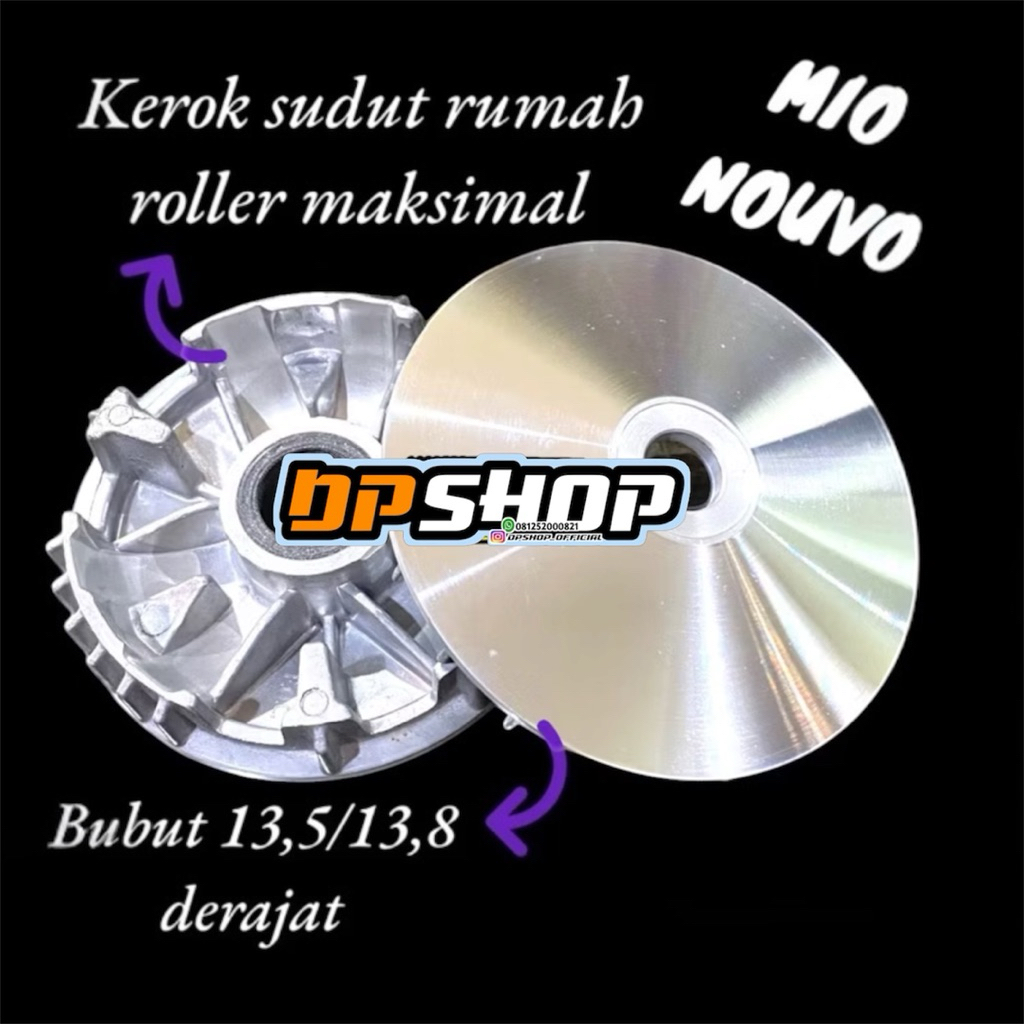 PULLEY MIO KARBU MIO SOUL CUSTOM RACING RUMAH ROLLER MIO RACING PULLEY RACING