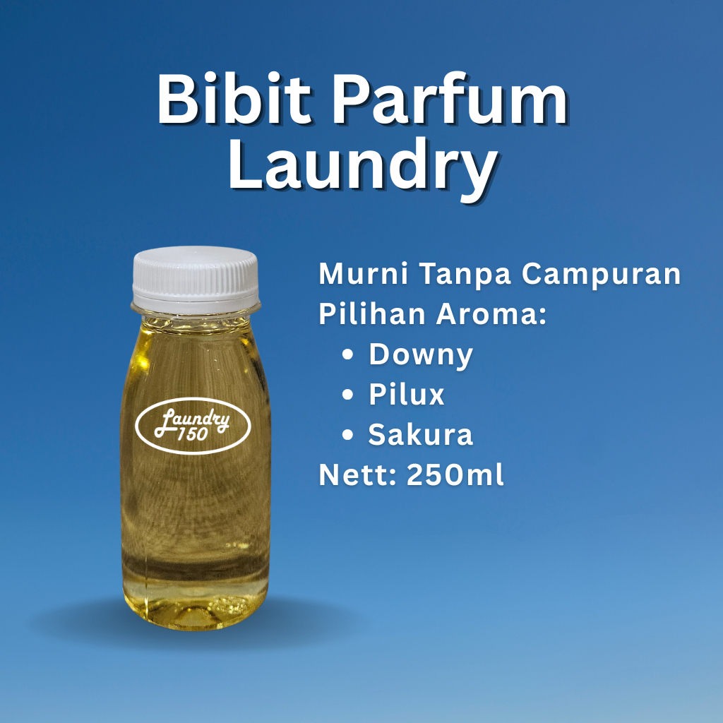 BIBIT / BIANG Parfum Laundry Cairan Murni Aroma Downy / Philux / Sakura 250ml