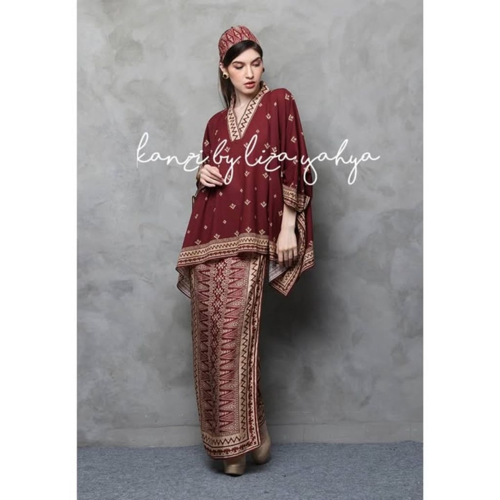 Kebaya Maroon | Kebaya Merah | Kebaya Premium | Kebaya Wisuda | Kebaya Modern | Kebaya Wanita | Baju