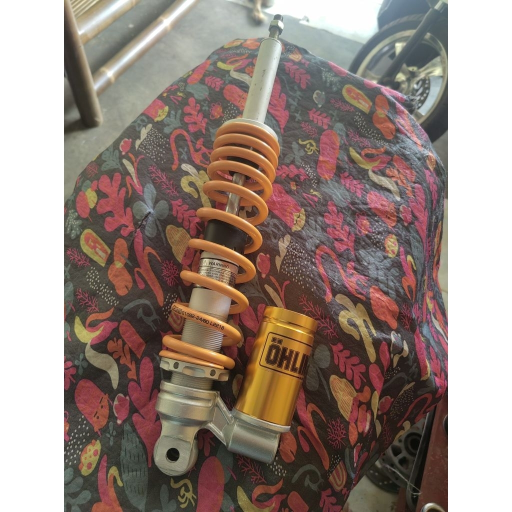 Shock Vespa Sprint Primavera Lx S Custom Copy Ohlins iget 3v