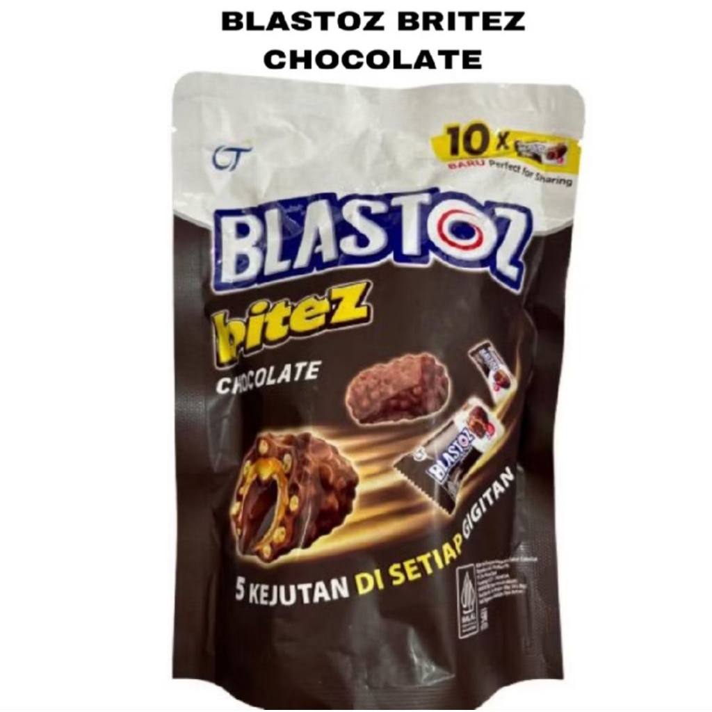 Blastoz bitez pouch wafer cokelat