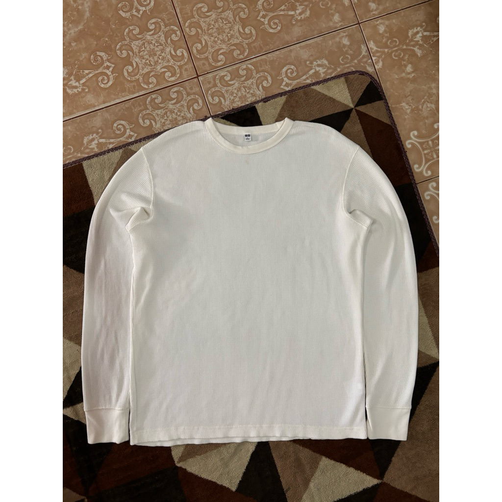 longsleeve waffle uniqlo