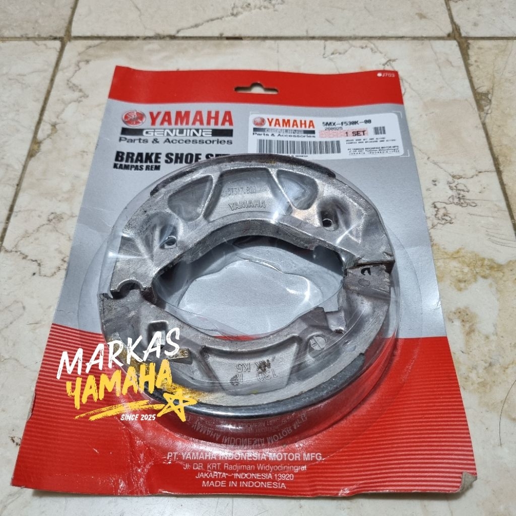 Kampas rem belakang mio nouvo soul fino original yamaha kampas rem mio dispad mio kampas tromol mio