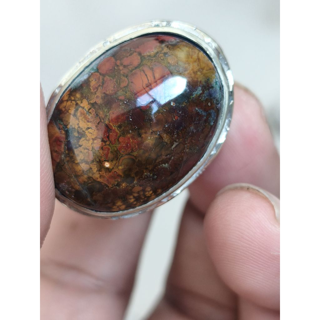 batu cincin bacan kura pancawarna Obi ternate