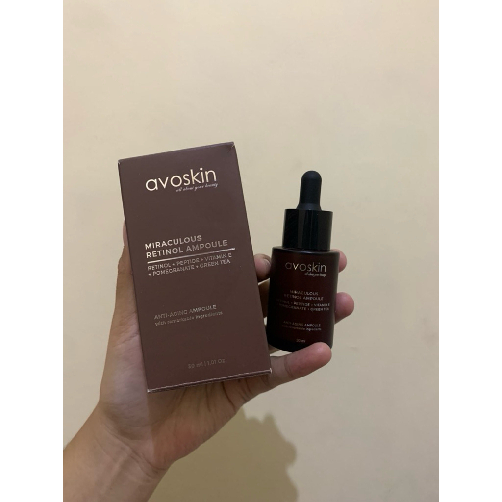 PRELOVED AVOSKIN REFINING SERUM | AVOSKIN RETINOL SERUM | AVOSKIN YOURSKINBAE TEA TREE