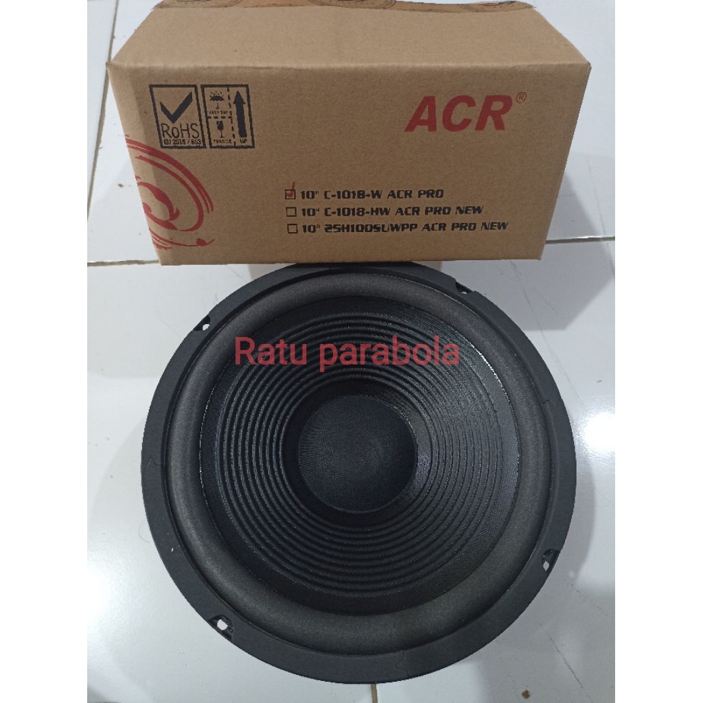 speaker 10 inch ACR C-1018-W woofer 300 watt 1018 W acr