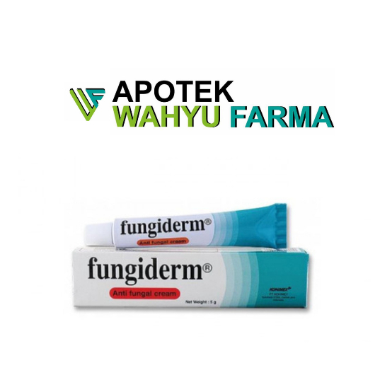 FUNGIDERM Cream 5 gram Clotrimazole-Krim/Salep  Gatal Jamur, Panu & Kutur Air