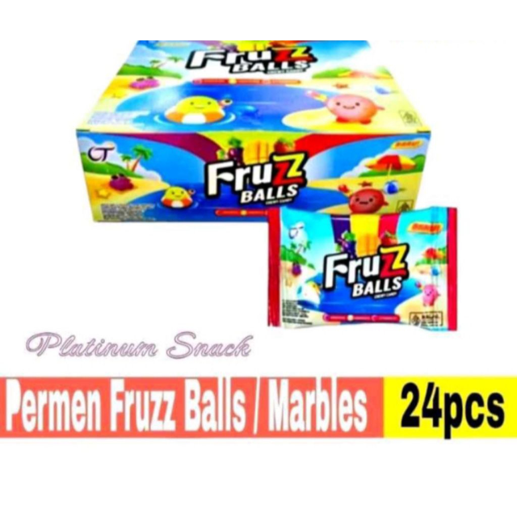 Fruzz balls 1 box isi 24