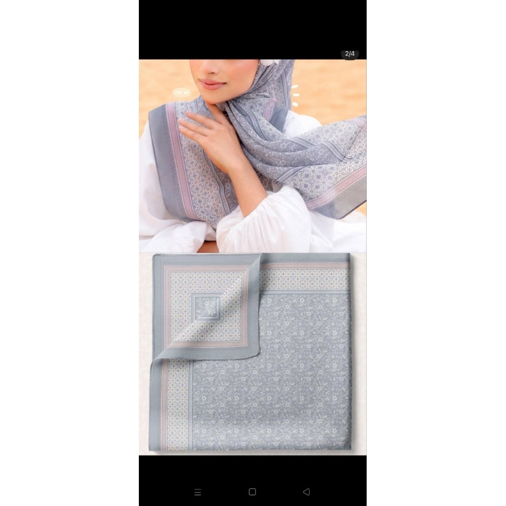 TUDUNG RAFFLE  Bahan: Voal Premium / Voal Import