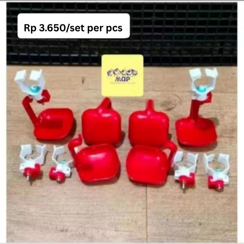 Nippel nipel A 9 + mangkok ayam broiler