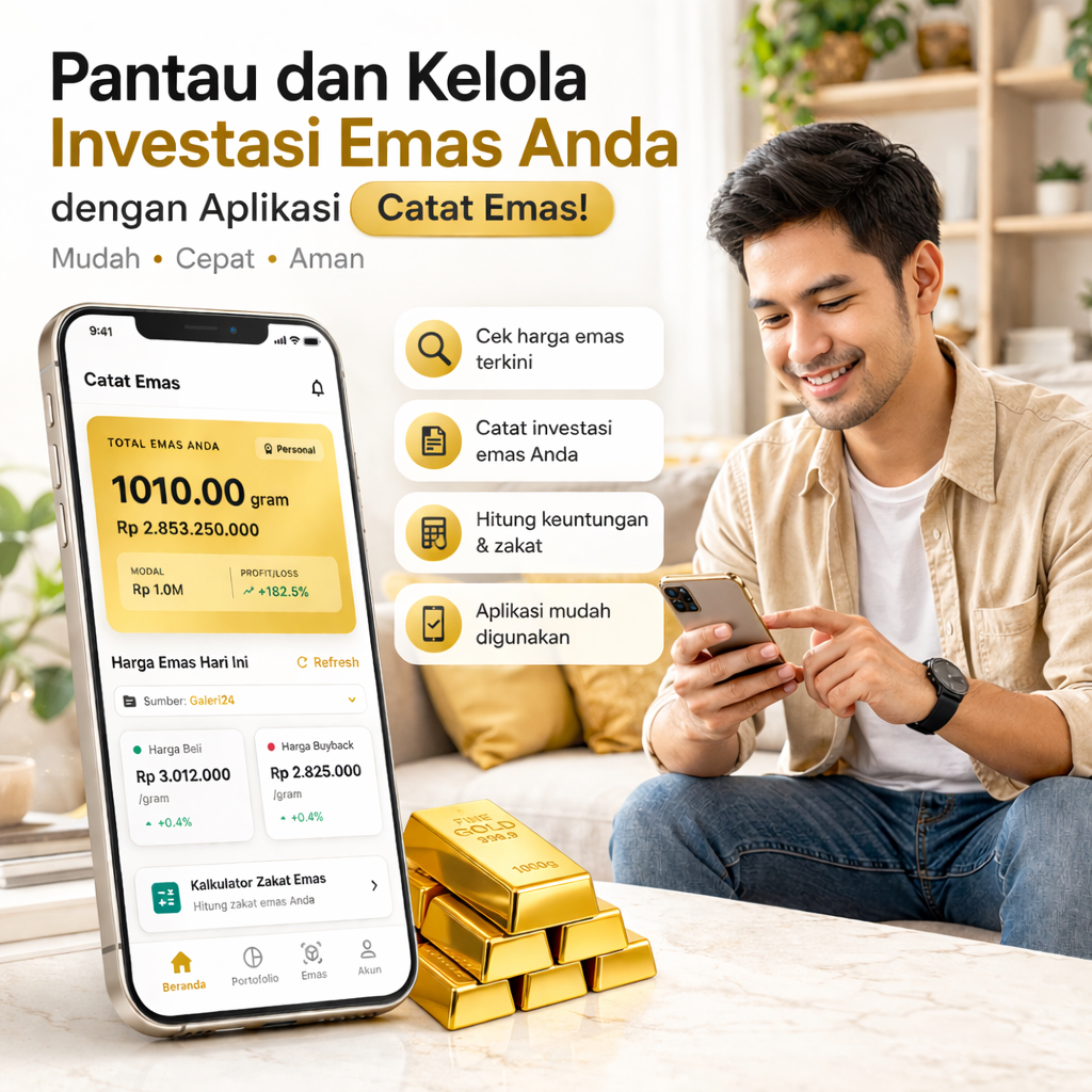 Voucher Premium Catat Emas | Hapus Iklan App Catat Emas | Kode Voucher Gold Tracker | Aktivasi Premi