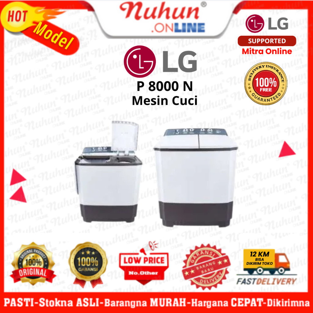 LG Mesin Cuci P 8000 N