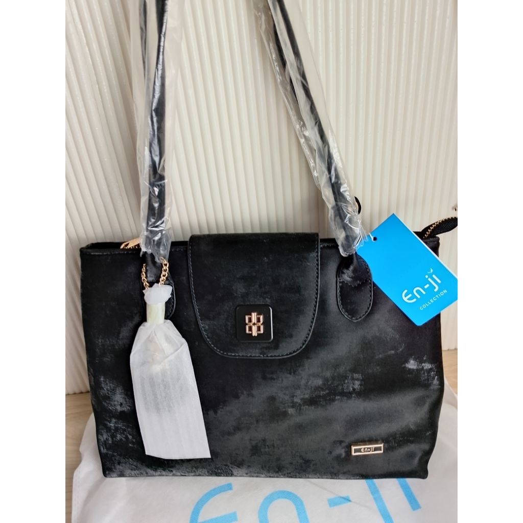 [Etalase Khusus Produk En-ji] En-ji Damso Totebag Tas Wanita Terbaru Kekinian