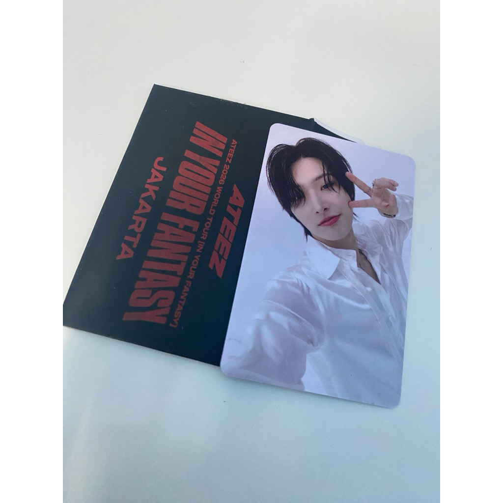 Ateez : Photocard PC Mingi in your fantasy jakarta