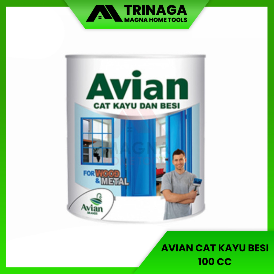 CAT AVIAN BESI/KAYU 100CC/ML/0.1 LT WARNA HIJAU/HIJAU DAUN/BIRU/BIRU MUDA/BIRU LAUT