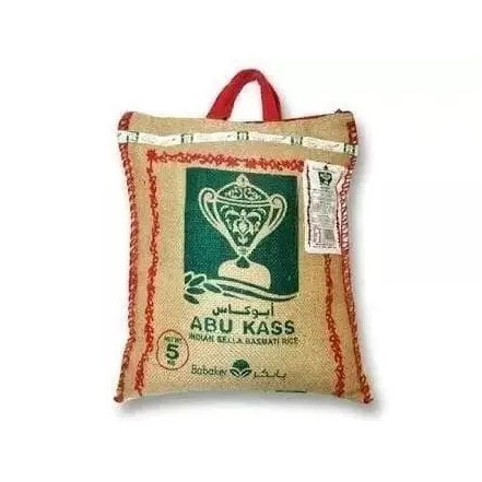Beras Basmati Abu kass 5 kg  super premium Basmati Abukas Terbaik di India