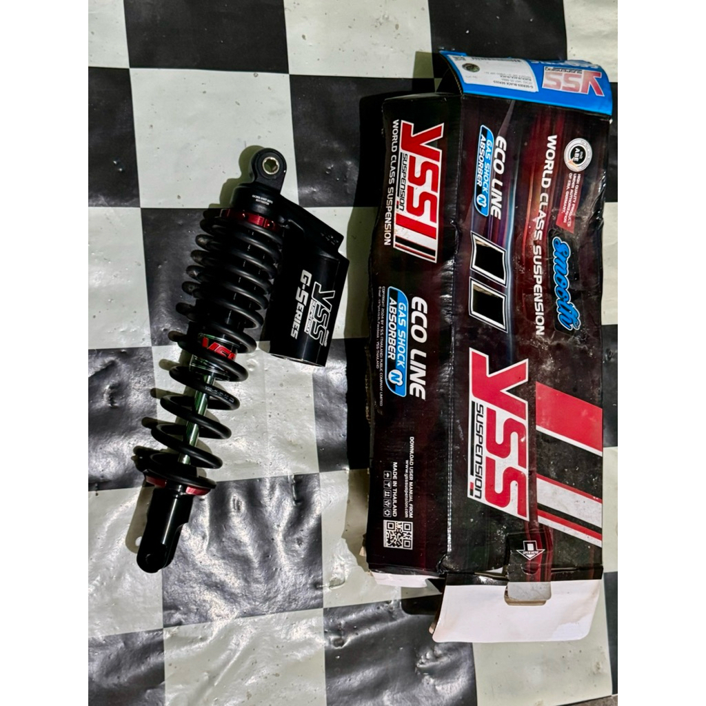 SHOCK BELAKANG YSS G SERIES SMOOTH 340MM EX VARIO 160 BEKAS
