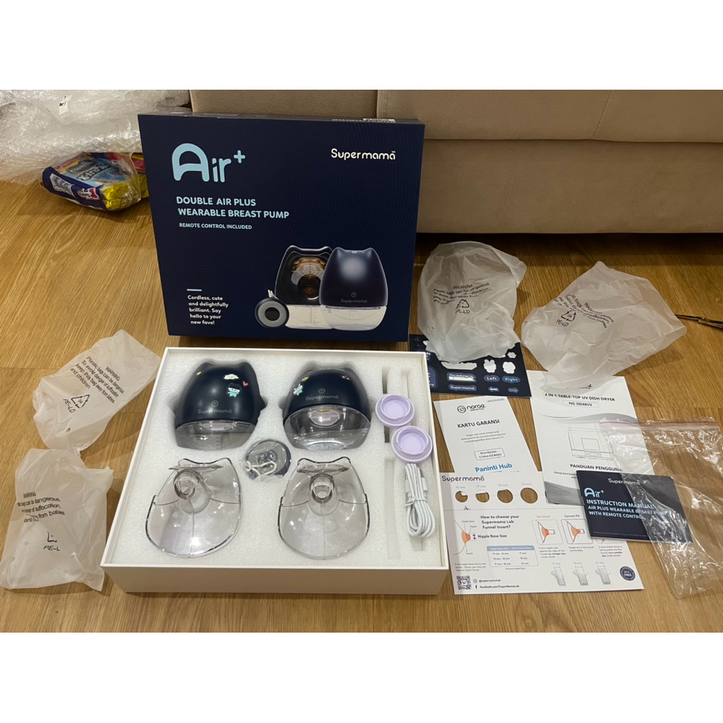Preloved Supermama Pompa Asi Elektrik Handsfree