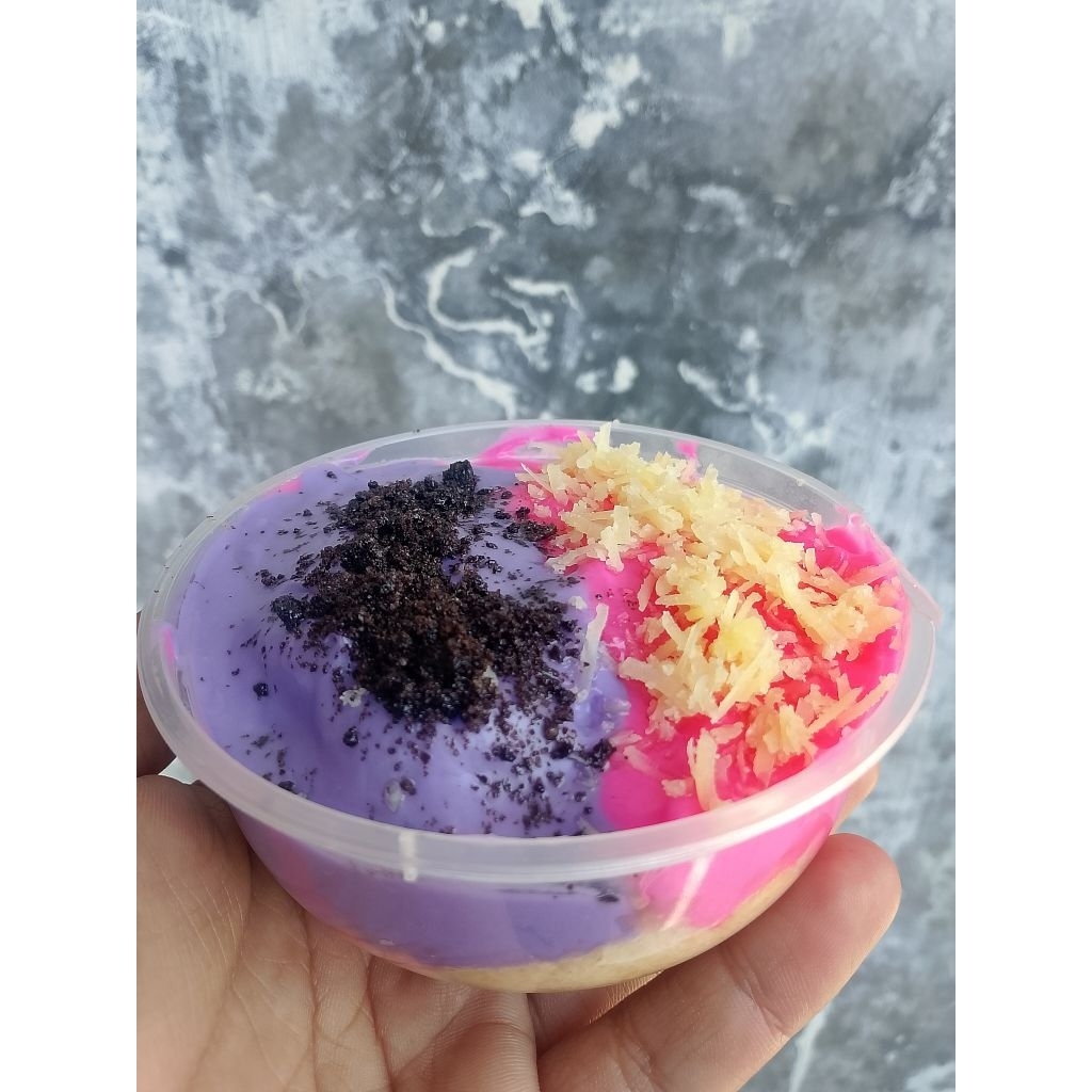 Pembelian Minimal 2 Pcs / Donat Kukus Lumer  / Toping Keju Oreo / UK 200 ML / Homemade