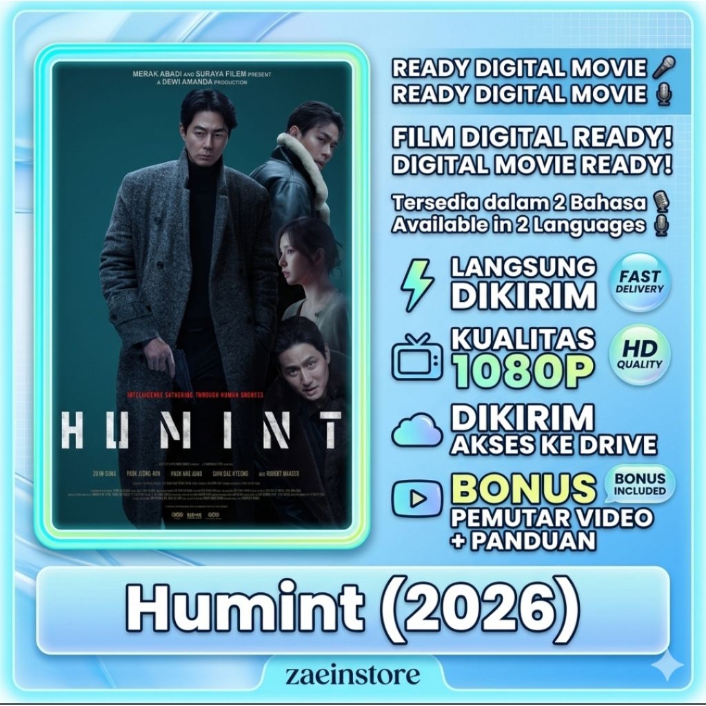 Humint (2026) 1080p+ Full Hd Film Aksi marvel avengers Film action drakor drama korea bluray