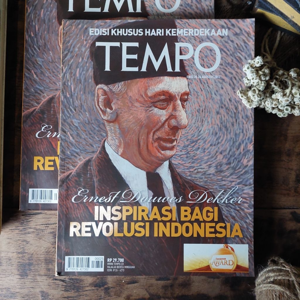 ERNEST DOUWES DEKKER ; INSPIRASI BAGI REVOLUSI INDONESIA Majalah Tempo Edisi 2012 [ORIGINAL]