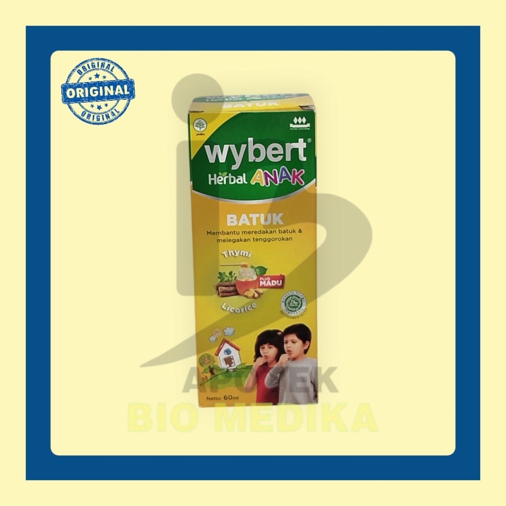 WYBERT OBAT BATUK PILEK ANAK SIRUP