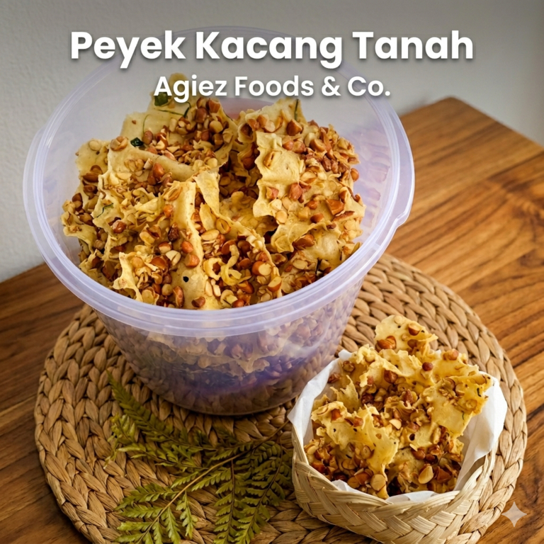 Peyek Kacang Tanah Toples 5L 10L