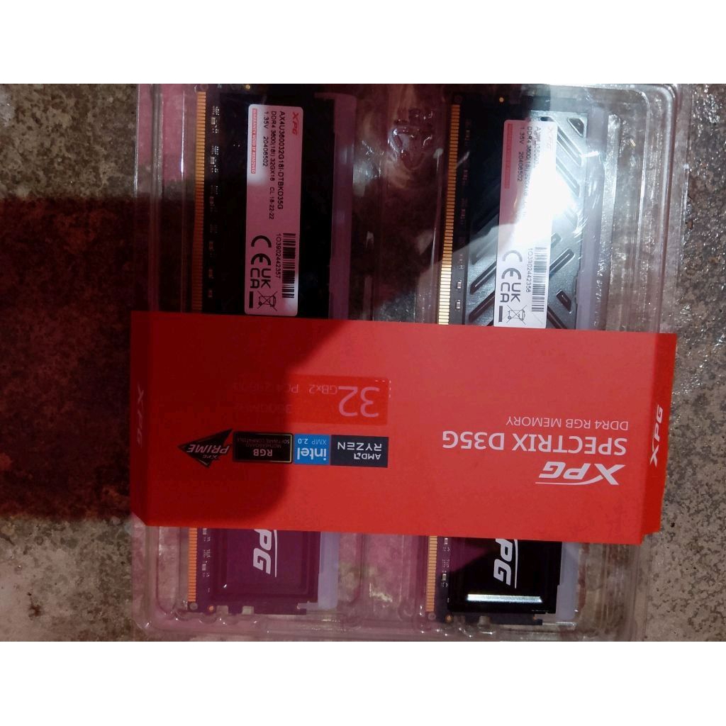 Ram Adata 64Gb ddr4 3600mhz