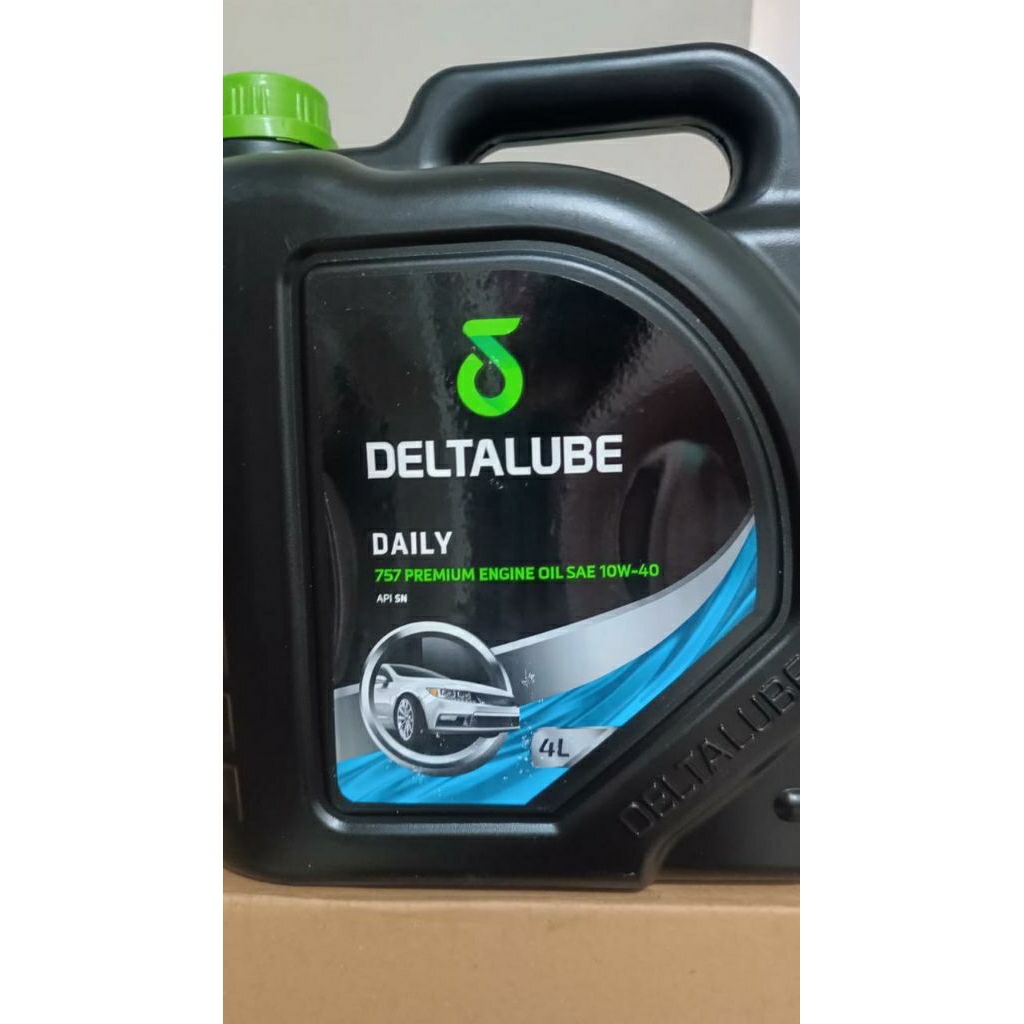 OLI MESIN DELTALUBE DAILY 757 PREMIUM SAE 10W-40 ISI 4 LITER
