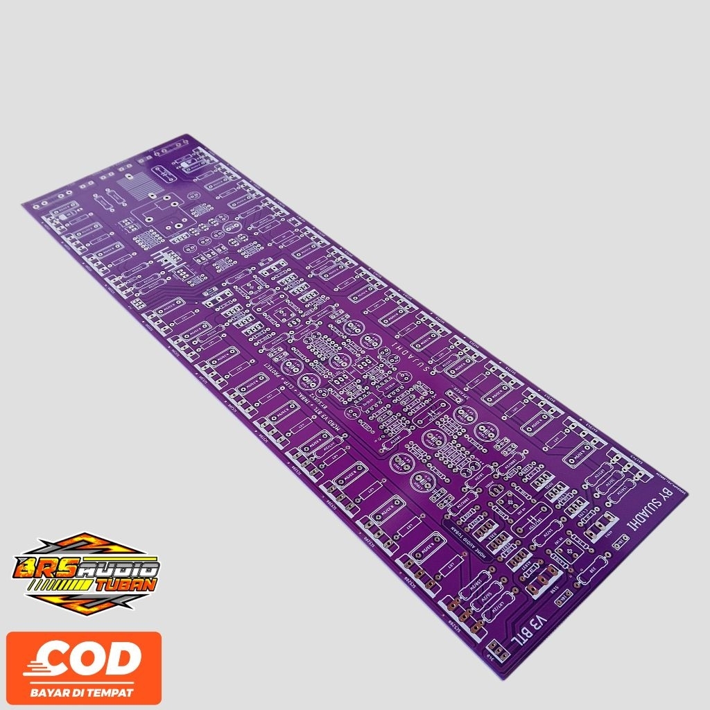 Pcb MCRD V3 BTL Full Bridge Dobel layer 3U 35cm Harga 1pcs