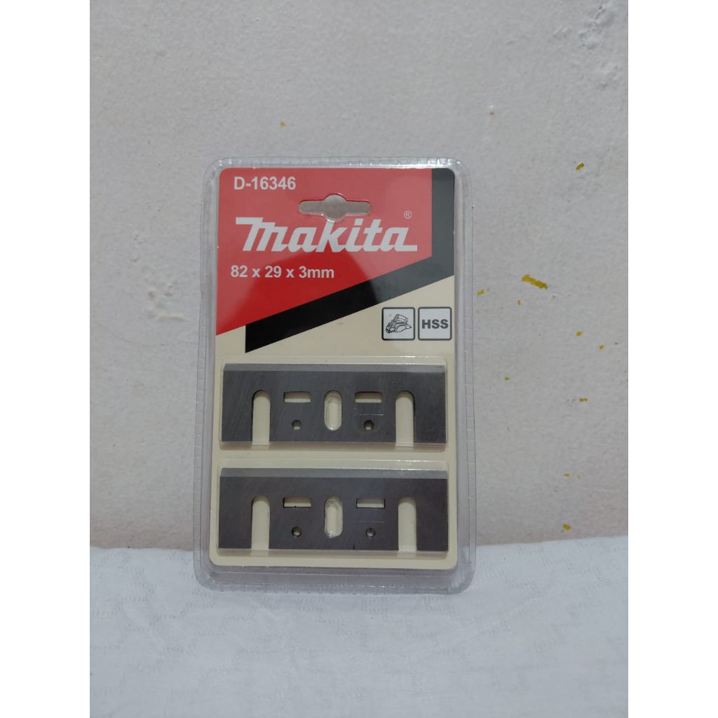 MAKITA(HSS)ORIGINAL mata pisau serut kayu sugu ketam planer makita 82x29x3mm