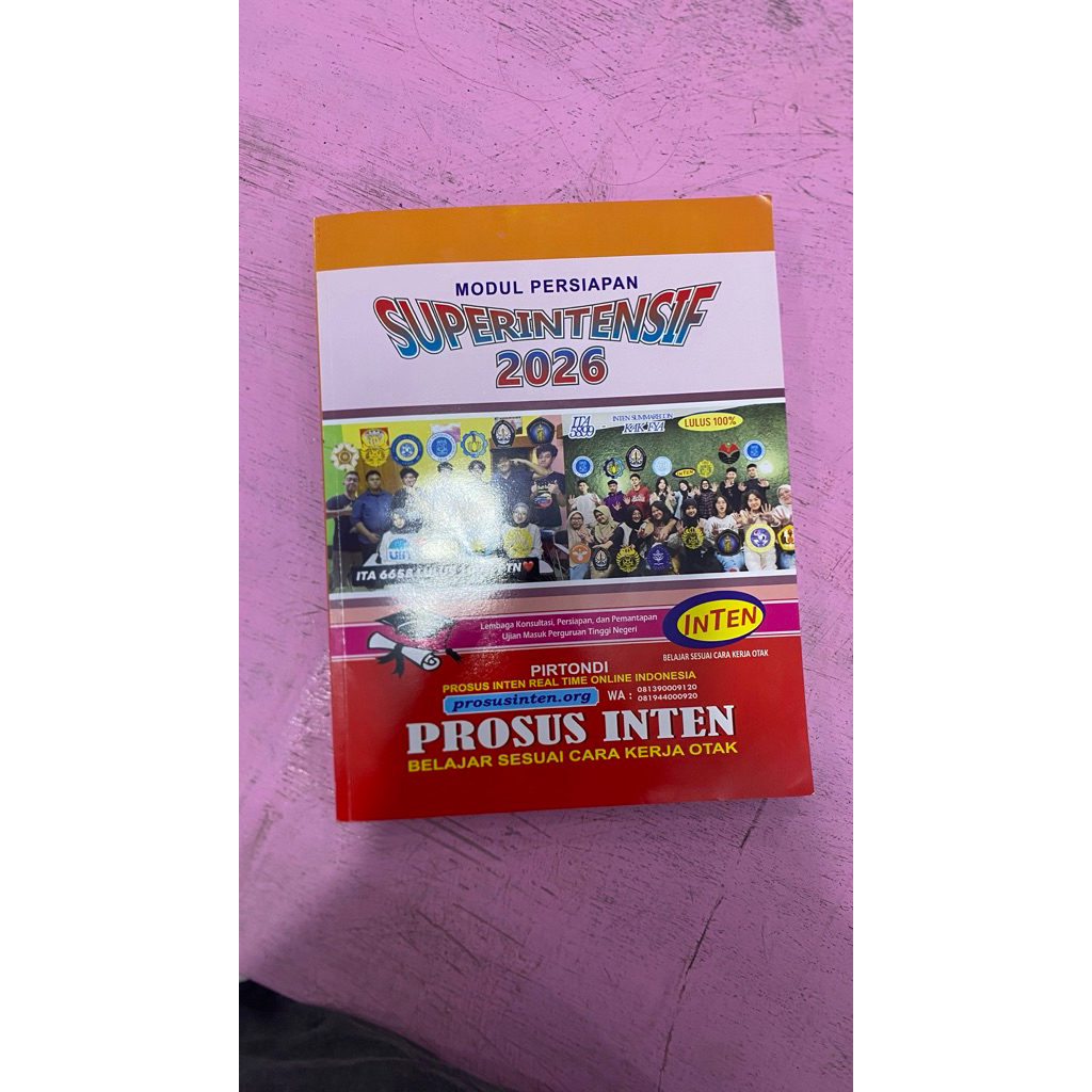 BUKU INTENSIF & SUPERINTENSIF INTEN
