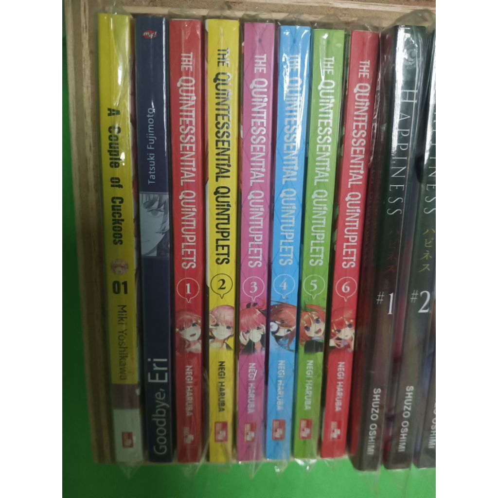 Komik The Quintessential quintuplets Gotoubun no Hanayome vol 1-6 preloved