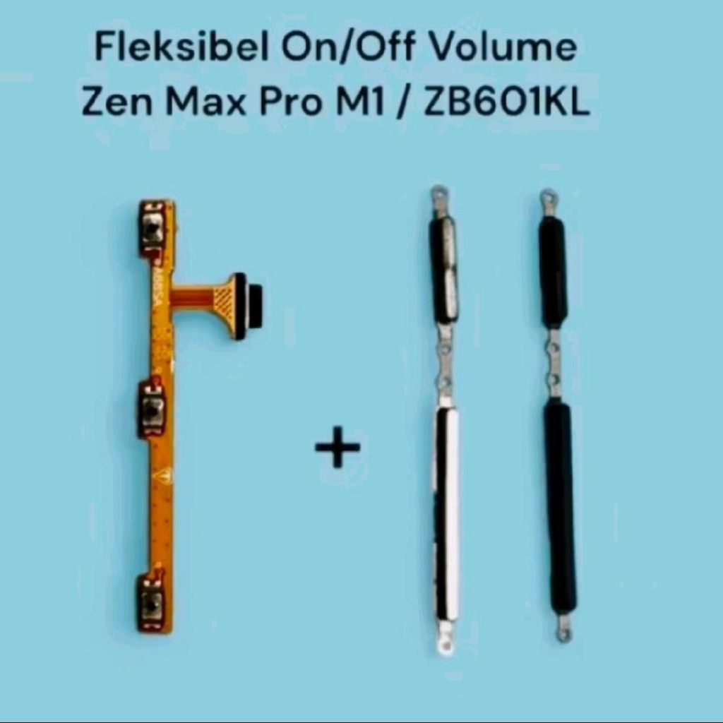 Tombol Fleksibel On/Off + Volume Untuk AS Max Pro M1 JB601KL JB602KL X00TD Fleksibel Tombol Power Fu