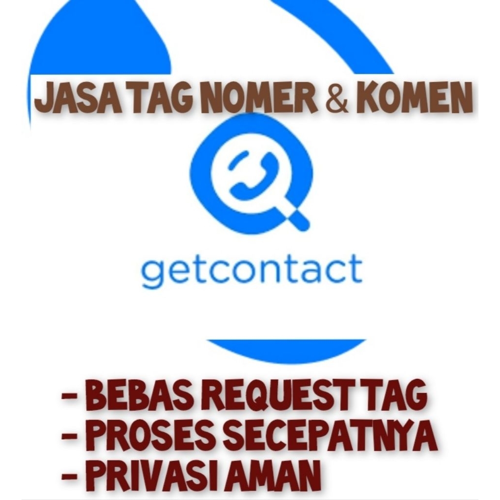 JASA TAG GTC GETCONTACT