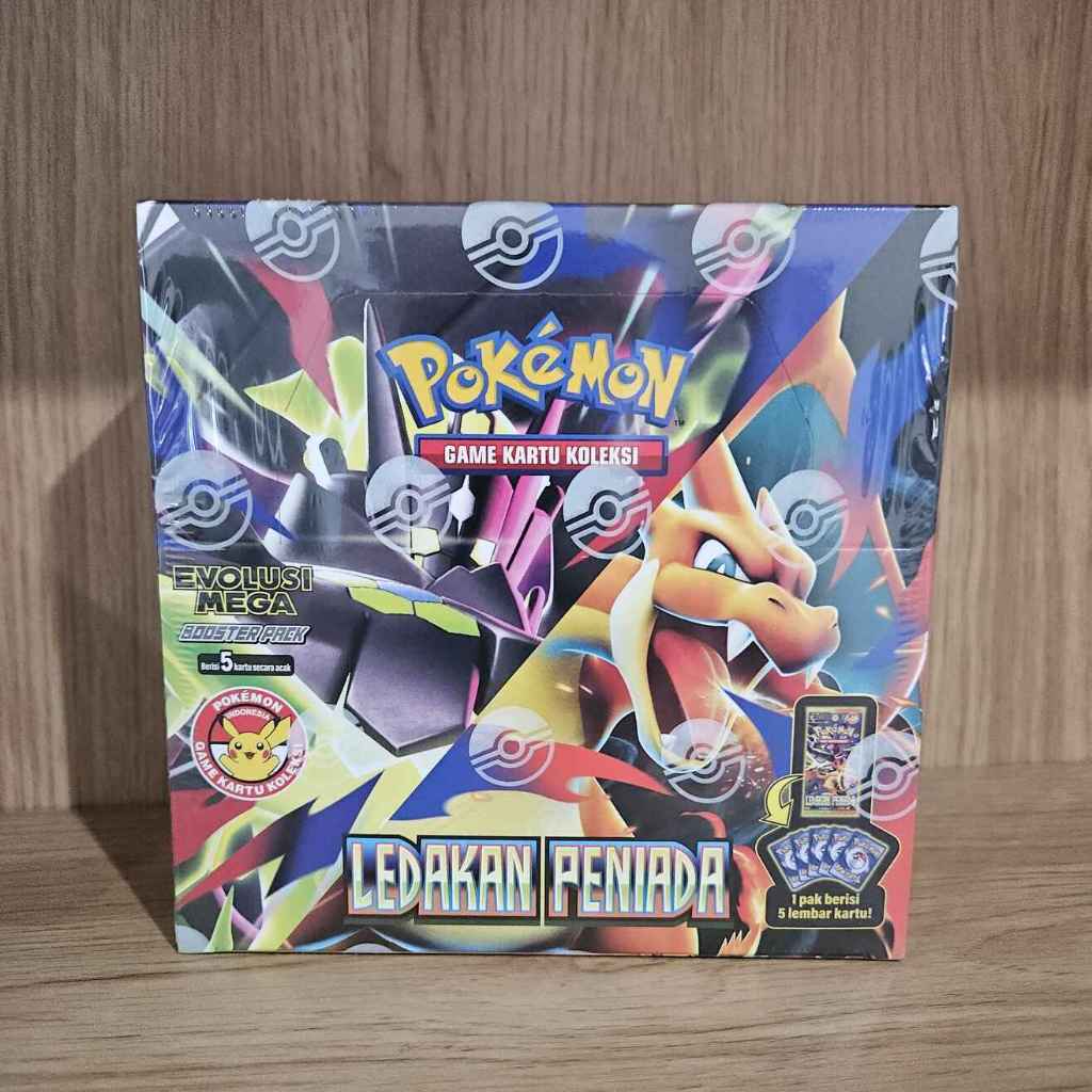 Ledakan Peniada MA4 Booster Box Game Kartu Koleksi Pokemon TCG Indonesia