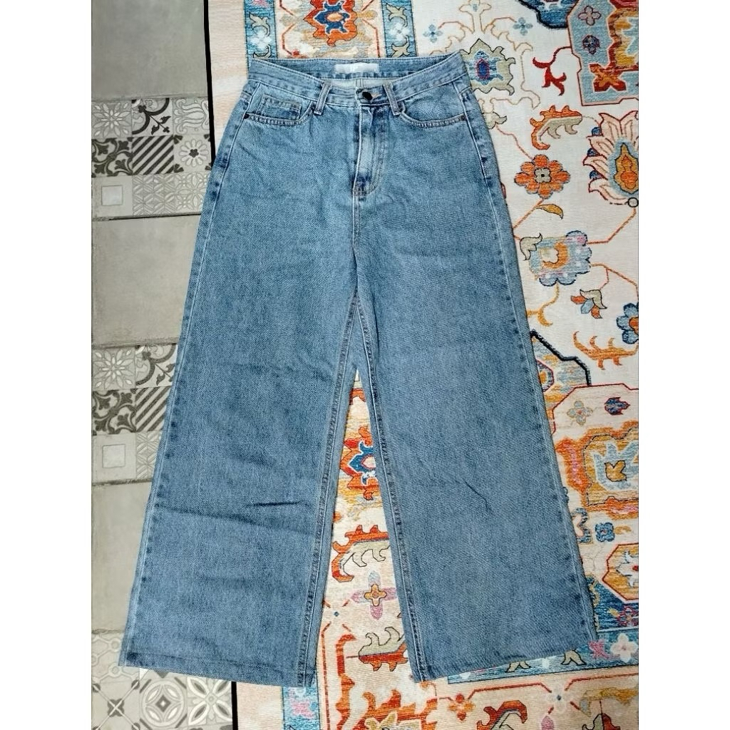Preloved Jeans Straight 8 Seconds