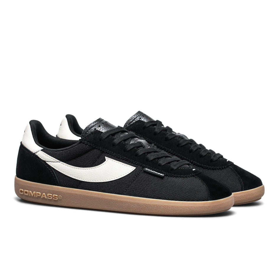 Sepatu Sneakers Pria Compass Retrograde Tribune Navy Gum Ukuran 36-45 COMPASS TRIBUN