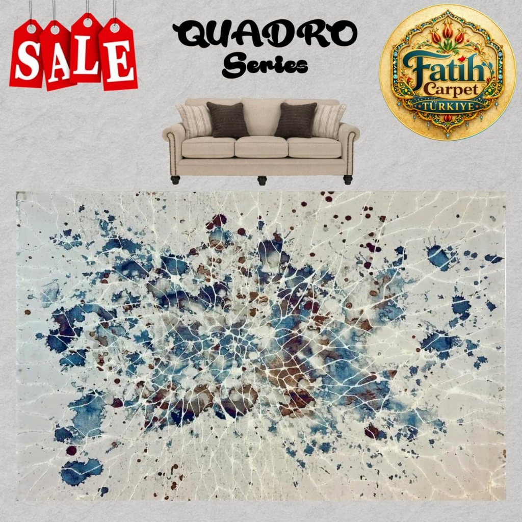 Karpet Minimalis Quadro Import Turki -C335C