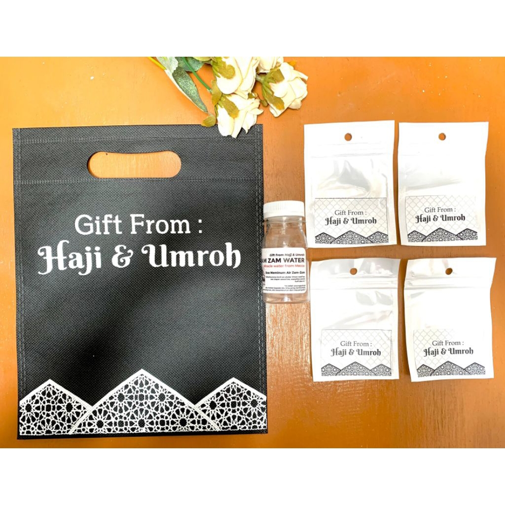 Oleh Oleh Haji  - Kemasan & Tas Hitam