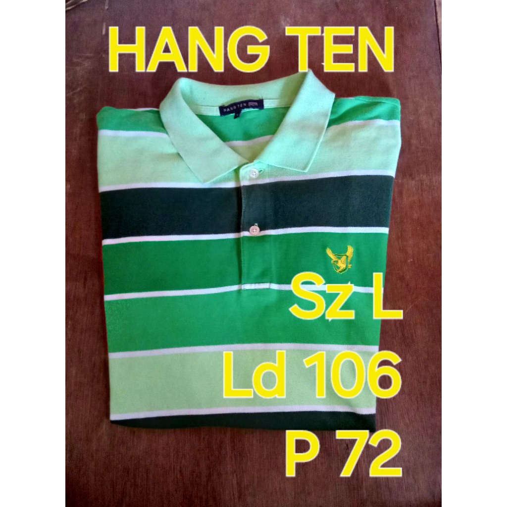 kaos Hangten polo pria